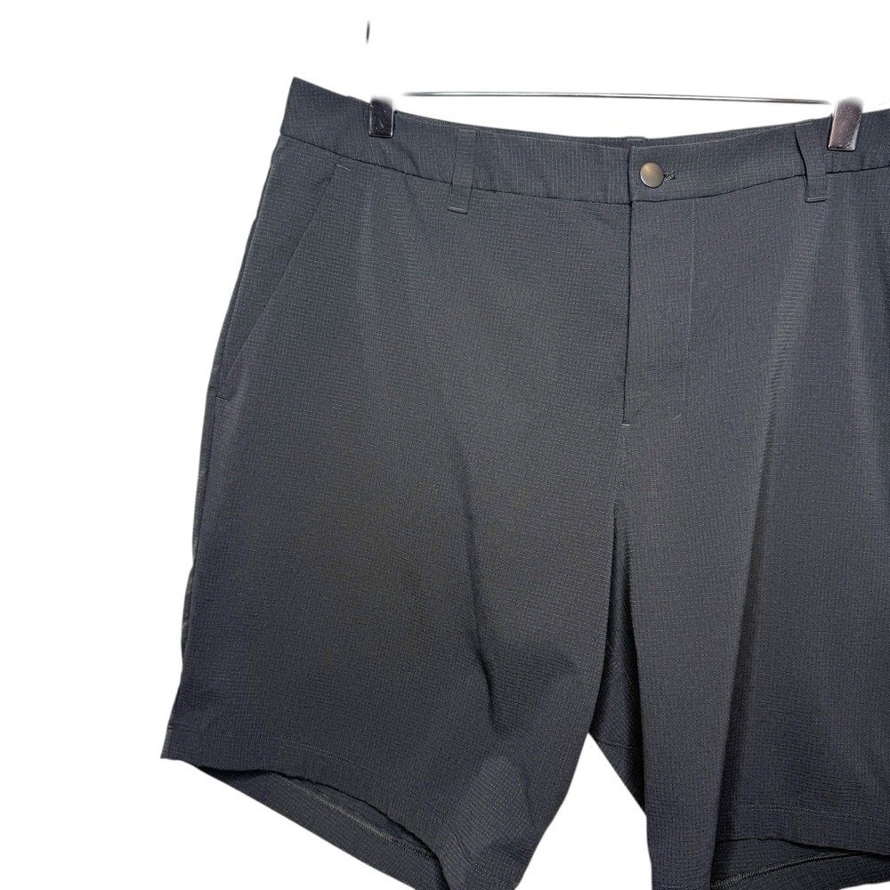 Lululemon Men’s ABC Commission Shorts Charcoal Stretch Woven Shorts Sz 36 - Picture 5 of 10